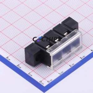 KF38CM-8.25-3P Barrier Terminal Block Through hole Component (THT),P=8.25mm Connector With Cover Plate 8.25mm 1x3P Straight Pin - Product Image 1