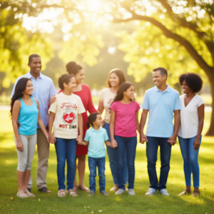 Adoptez le t-shirt « Gotcha Family Defined By Love » pour la Journée de l'Adoption - Product Image 3