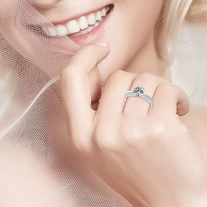 Anillos de Plata de Ley Unisex Baratos con Diseño de Infinito y Anillos de Boda con Diamantes Naturales de Alta Calidad en Oferta por los Vendedores - Product Image 5