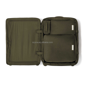 4 pièces Cubes d'emballage pliants légers de grande capacité Fermeture à glissière en polyester ANGLETERRE Poignée souple Bagage de voyage unisexe - Product Image 6