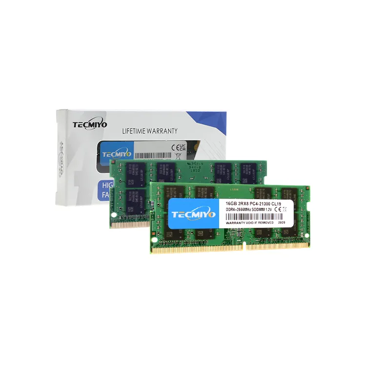 TECMIYO Lifetime Warranty Memory 8GB/16GB/32GB DDR4 PC4 2666MHz RAM ECC DIMM For Laptop RAM