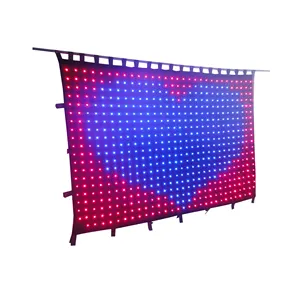 Party Lights Changeable With Remote High Brightness LED Video Curtain