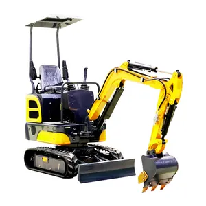 Envío gratis mini excavadoras Kubota/motor Yanmar pequeña excavadora CE/EPA/EURO 5 mini excavadoras compactas 1,3 toneladas precios