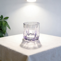 Verres modernes pour café glacé, jus, eau, nourriture – Tasses à eau en verre, compatibles lave-vaisselle