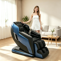 Sillón de Masaje Comercial de Gravedad Cero con Escaneo Corporal 4D con IA y Terapia de Calor