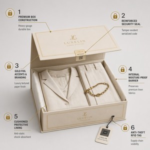 Ensemble de costume trois pièces en lin beige pour <span class=keywords><strong>femme</strong></span>, blazer, gilet et <span class=keywords><strong>pantalon</strong></span> droit, <span class=keywords><strong>tailleur</strong></span>-<span class=keywords><strong>pantalon</strong></span> d'été pour affaires, personnalisable OEM/ODM - Product Image 6