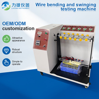 Machine d'essai de flexion et de balancement de fils, 6 stations indépendantes, testeur 10-180, conforme à la norme UL817 pour les cordons de prise DC