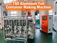 Ligne de production de conteneurs en aluminium LK-T80 de haute qualité, faible taux de défauts, faible teneur en débris d'aluminium