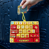 Gantungan Kunci Keyboard Alfabet Kartun Lucu 26 Huruf Mainan Tekan Gelembung Mini Portabel Pereda Stres Liontin Tas Ransel Hadiah