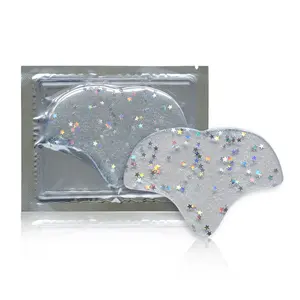 <span class=keywords><strong>Masque</strong></span> frontal anti-vieillissement <span class=keywords><strong>jetable</strong></span> à paillettes en cristal au collagène, étiquette privée, <span class=keywords><strong>masque</strong></span> facial, anti-rides, <span class=keywords><strong>jetable</strong></span>, 1 pièce - Product Image 1