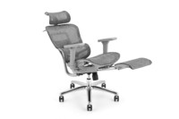 Fabricants de meubles commerciaux Accoudoir 4D Boss Computer Executive Chaises de bureau à dossier haut en maille ergonomique