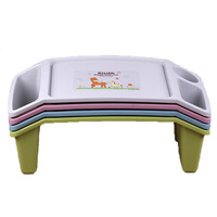Plateau d'étude en plastique pour enfants, couleur personnalisable, multi-usages, grand bureau pour ordinateur portable pour étudiants