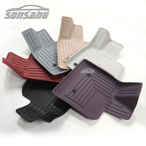 SONSANG luxe TPE hommes femmes tapis de voiture couverture complète étanche 3D 4 pièces 99% couverture pour voitures Ford et BMW - Product Image 3