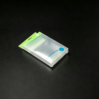 Vente directe du fabricant, boîte en plastique PET transparente pour élastiques colorés, boîte en plastique pour l'emballage d'impression