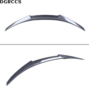 For 1 Series E82 Coupe Sedan M4 Style Carbon Fiber <b>Rear</b> <b>Spoiler</b> Trunk Wing 2007-2013 Carbon Fiber - Product Image 3