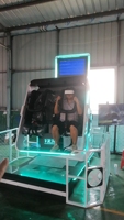 Simulateur de mouvement VR à rotation 360 degrés de haute qualité, deux sièges, chaise VR 360, équipement de réalité virtuelle pour arcade