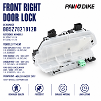 Actionneur de serrure de porte OE BB5Z7821812B pour Ford 2019-2021, Lincoln 2016-2013, avant droit, pièces automobiles de remplacement, vente en gros