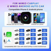 Tbox 4G 64Gb Dongle portable pour voiture, WiFi6, streaming TV, boîte intelligente AI, adaptateur sans fil Android Auto Carlinkit Carplay