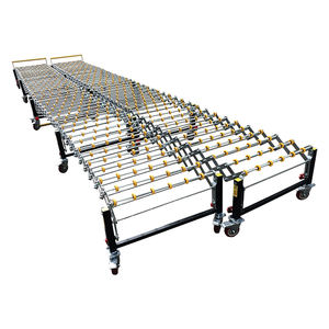 Bandes transporteuses flexibles pour roues de patin Convoyeurs télescopiques pour entrepôt de convoyeurs pliants à roues - Product Image 4