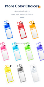 Binkey Nhà Cung Cấp Túi Đôi Pvc Trong Suốt Túi Đựng Điện Thoại Di Động Nhỏ Chống Nước Thông Dụng Cho Samsung Galaxy A13 - Product Image 6