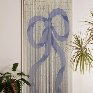 Rideau perlé en bambou Vietnam OEM disponible porte rideau en bambou d'art artisanal et rideau perlé en bois pour la décoration de la maison - Product Image 5