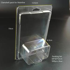 กล่องพลาสติกใสแบบฝาพับสำหรับใส่ของเล่น<span class=keywords><strong>รถ</strong></span>ยนต์การ์ดยาว สำหรับใช้ในซูเปอร์มาร์เก็ต ขายส่ง - Product Image 6