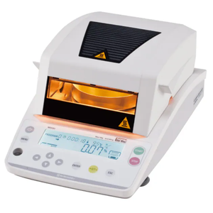 Analyseur d'humidité et de température portable Veidt Weighing Shimadzu MOC63U 60g 1mg avec écran LCD pour sols, aliments et céréales - Product Image 6
