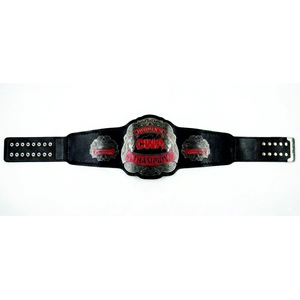 Cinturón de Campeonato de Peso Pesado de Artes Marciales Mixtas (MMA) UFC, de Cuero Auténtico, Venta al Por Mayor de Fábrica IWGP, Placas Metálicas Grabadas Personalizadas - Product Image 1