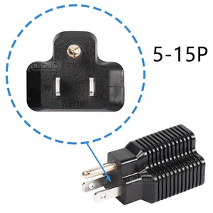 5-15p đến 5-20r cắm Adapter Type-A 15 amp hộ gia đình công nghiệp chuyển đổi t-blade chuyển đổi cắm - Product Image 6