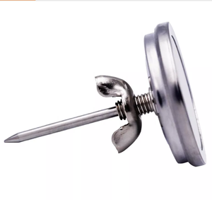 Termómetro de cocina para horno de acero inoxidable personalizable barbacoa cocina medidor de temperatura de alimentos medidor Celsius <span class=keywords><strong>Fahrenheit</strong></span> - Product Image 6