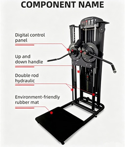Máquina Comercial Multifunción Cheernin con Carga de Pesas para Elevación Lateral - Product Image 4