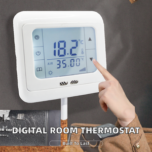 Termostato Digital Moderno de 16A para Sistema de Calefacción por Suelo Radiante en Hoteles, Material PC+ABS Antiinflamable, Garantía de 3 Años - Product Image 2
