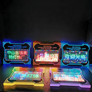 Letrero LED con Logotipo Personalizado KAISENG, Presentador de Botellas Portátil para <span class=keywords><strong>Club</strong></span> Nocturno con Letrero Acrílico y Marco Metálico - Product Image 3