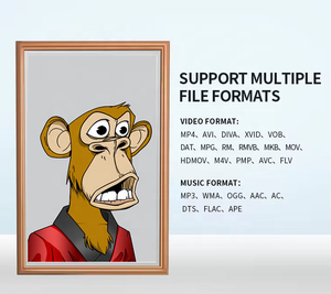 กรอบรู<span class=keywords><strong>ป</strong></span>ดิจิตอลไม้ขนาดใหญ่ กรอบรู<span class=keywords><strong>ป</strong></span>อิเล็กทรอนิกส์พร้อมเพลง วิดีโอ รองรับ Wifi เสียง HD จอแสดงผล NFT สำหรับแกลเลอรี่ - Product Image 6