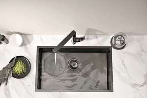 Giá thấp thiết kế mới xử lý duy nhất dài Spout deck-Mount Brass chống rò rỉ chống giật gân bồn rửa nhà bếp Vòi cho kỹ thuật dự án - Product Image 2