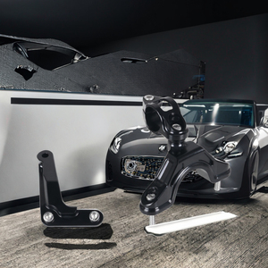 JMZGTG ALL THINGS ZX-6R Soporte <span class=keywords><strong>de</strong></span> <span class=keywords><strong>Amortiguador</strong></span> <span class=keywords><strong>de</strong></span> Dirección CNC para Motocicleta, Montaje Completo <span class=keywords><strong>de</strong></span> Dirección ZX636 19-26, Aluminio, Nuevo, Universal - Product Image 3