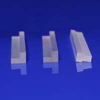 Barre et tige en silice fondue en forme de L sur mesure pour machine de collage TAB COF ACF avec pureté de SiO2 de 99,99 %