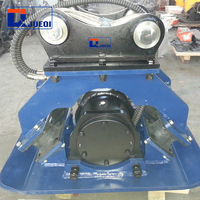 Compacteur vibrant hydraulique lourd haute fréquence pour le compactage des sols et des fondations routières municipales