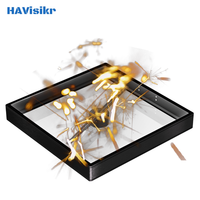 Nouveau ventilateur holographique 3D de bureau 45 cm 2026 avec couvercle de protection en acrylique, projecteur 3D HD à œil nu, contrôle par application Wi-Fi, audio Bluetooth