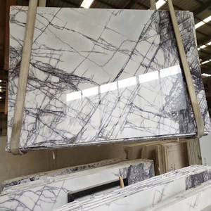 Goldtop Natural Stone Milas Lilac Marble Polished Big Slabs Tiles Modern for Hotel Lobby Villa Countertop Floor Vanity Top - Product Image 1
