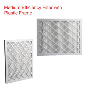 16x20x1 hava filtresi yeniden kullanılabilir ABS plastik çerçeve için hava temizleyici Hepa filtre klima - Product Image 4