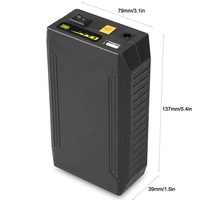 TalentCell Rechargeable 99.6Wh 12V/8300mAh 9V/11000mAh 5V/20000mAh DC Sortie 18650 Li ion Rechargeable Batterie