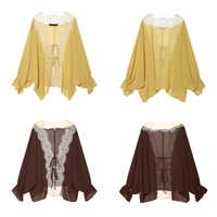 Chemisiers tendance pour femmes, mode été, boutique, dentelle asymétrique, décontractés, amples, manches longues, transparents, chemises chics pour femmes