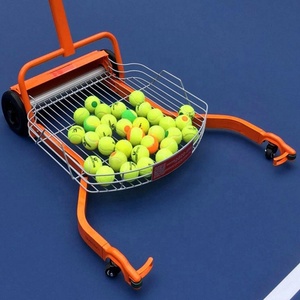 Equipo de entrenamiento de <span class=keywords><strong>tenis</strong></span> multifunción Cesta de viaje para profesores de <span class=keywords><strong>tenis</strong></span> Carrito de pelotas de <span class=keywords><strong>tenis</strong></span> y recolector - Product Image 3