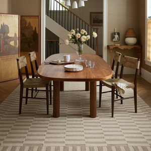<span class=keywords><strong>Tapis</strong></span> faits main de style bois crème, <span class=keywords><strong>tapis</strong></span> personnalisés pour salon, <span class=keywords><strong>tapis</strong></span> pour chambre à coucher, luxe léger, <span class=keywords><strong>tapis</strong></span> à carreaux - Product Image 2