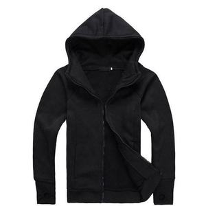 Sudadera lisa con capucha personalizada para hombre, ropa de moda de gran tamaño - Product Image 4