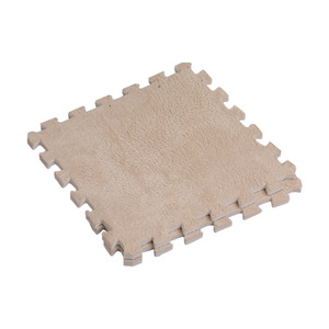 Alfombra de color liso con diseño de patchwork, cuadrada, antideslizante, para sala de estar, dormitorio, uso doméstico, tapetes entrelazados de fibra de poliéster - Product Image 5