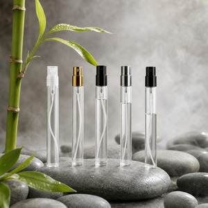 Glass Spray Vial 10ml Empty <b>Perfume</b> Sample Bottle Fine Mist <b>Atomizer</b> <b>Refillable</b> Slim Tester Cosmetic Packaging - Product Image 6