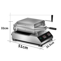 Machine professionnelle à presser les galettes de fruits de mer (poulpe, coquille Saint-Jacques) et à fabriquer des soufflés Senbei