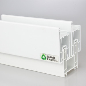 2 tracce 70mm finestre scorrevoli in <span class=keywords><strong>Pvc</strong></span> finestre profilo porte e finestre materiali da costruzione - Product Image 1